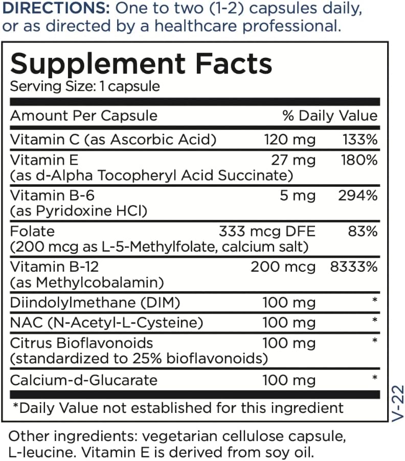 Metabolic Maintenance DIM Complex - Diindolylmethane Supplement for Es