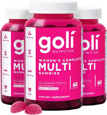 Goli? Women?s Multivitamin Gummies - 180 Count - All 13 Essential Vita