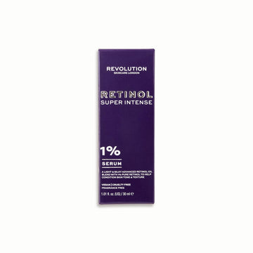 Revolution Skincare 1% Retinol Super Intense Serum, Face Serum To Even Skin, A Derivative Of Vitamin A, Vegan & Cruelty-Free, 1.01./30