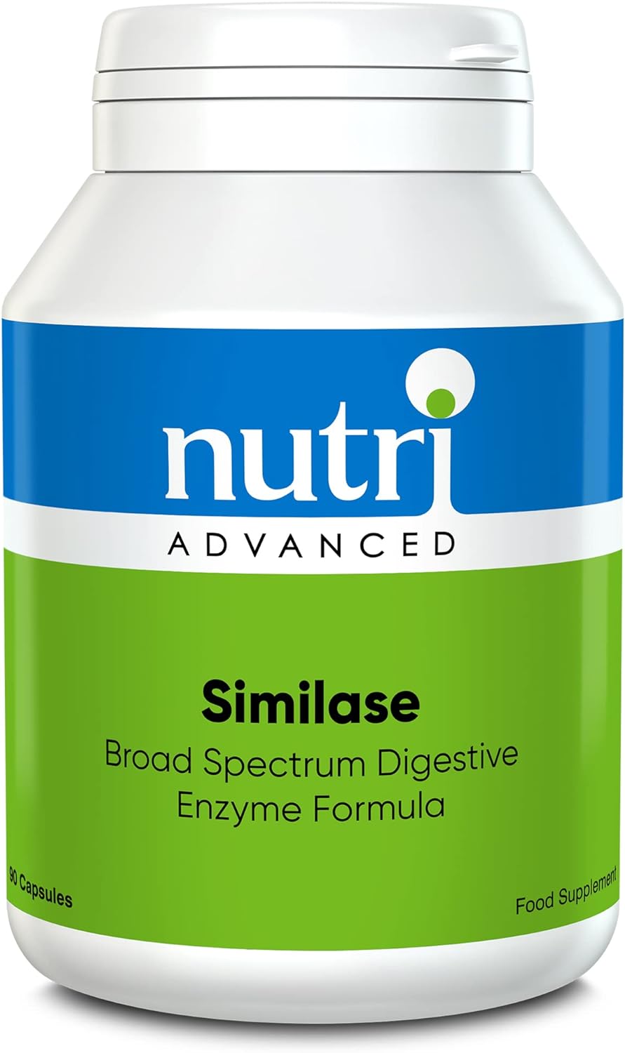 Nutri Advanced - Similase Digestive Enzymes - 90 Capsules

80 Grams
