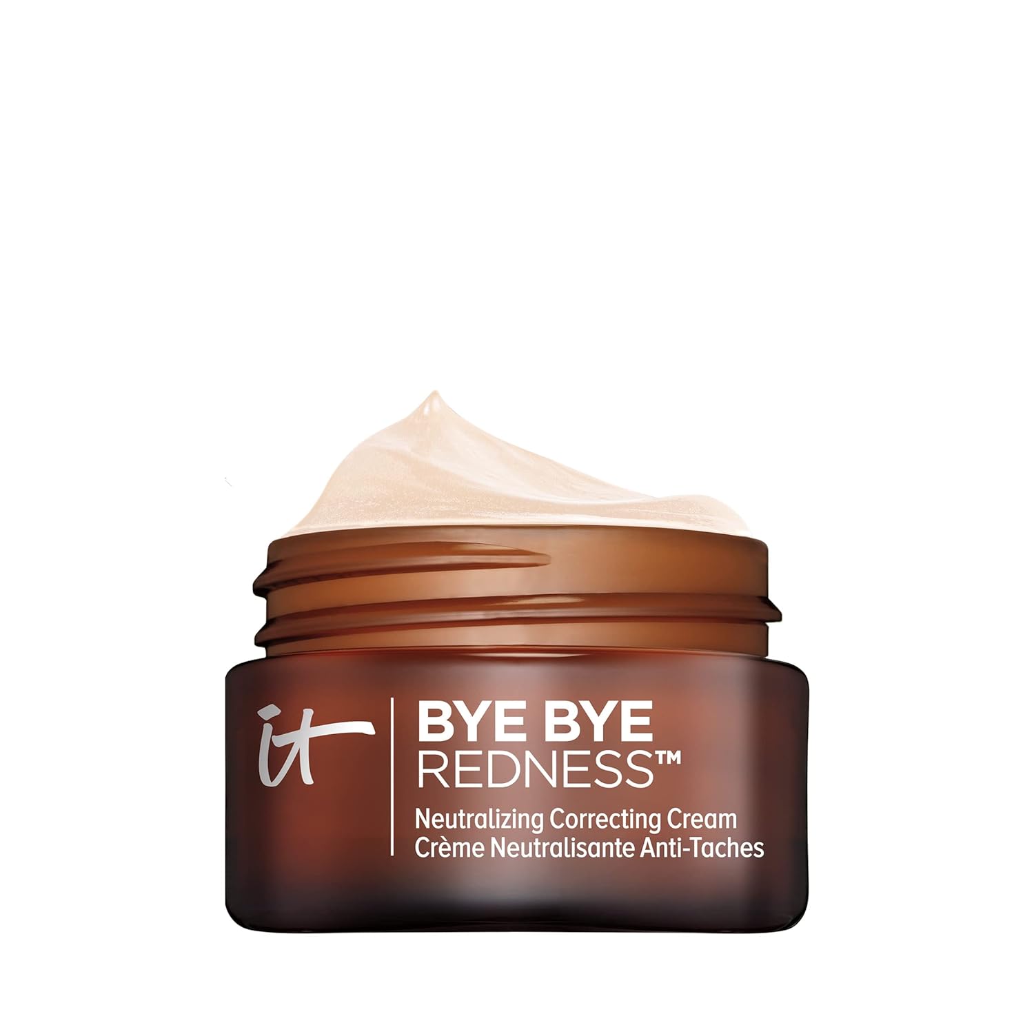 IT Cosmetics Bye Bye Redness - Neutralizing Color-Correcting Cream - Reduces Redness - Long-Wearing Coverage - With Hydrolyzed Collagen - 0.37
