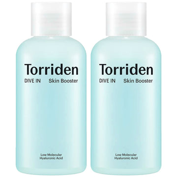 Torriden DIVE-IN Hyaluronic Acid Skin Hydrating Booster 6.76   (Pack of 2) | Deep Nourishing Facial Essence for Dry, Sensitive Skin | Hyaluronic Acid, Panthenol, Ceramide | Vegan Korean Skin Care