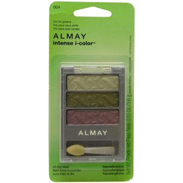 Almay Intense I-color Powder Shadow Trio for Greens for Women, No. 004, 0.13