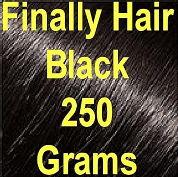 Finally Hair Hair Fiber Refill 250 Grams 8.82 ounces For Hair Loss Concealing by Finally Hair (Black)