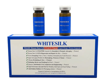 WHITESILK Anti-Aging Eye & Neck SCM(Human Stem Cell) Power Ampoule (10 X 2vials, 0.68)