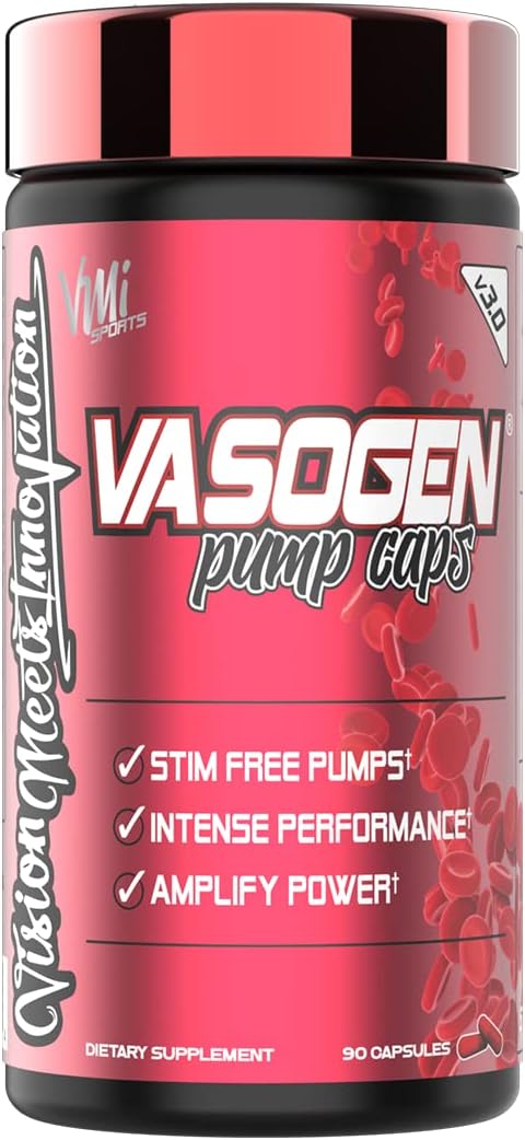 VMI Sports | Vasogen Ultra Nitric Oxide Booster | Stim Free Pre Workou