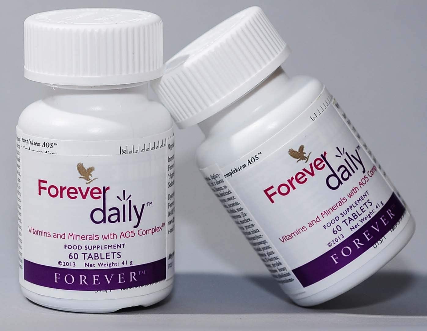 Forever Living Daily Multi-Vitamins, Pack of 2 60 each