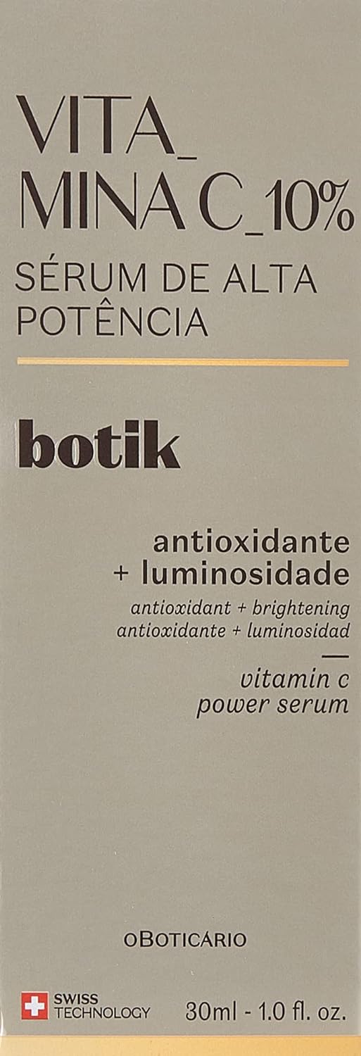 O Boticario Boticario Botic Face Serum VIT - Boticario BOTIK SERUM DE ALTA VITAMINA C 10% 30