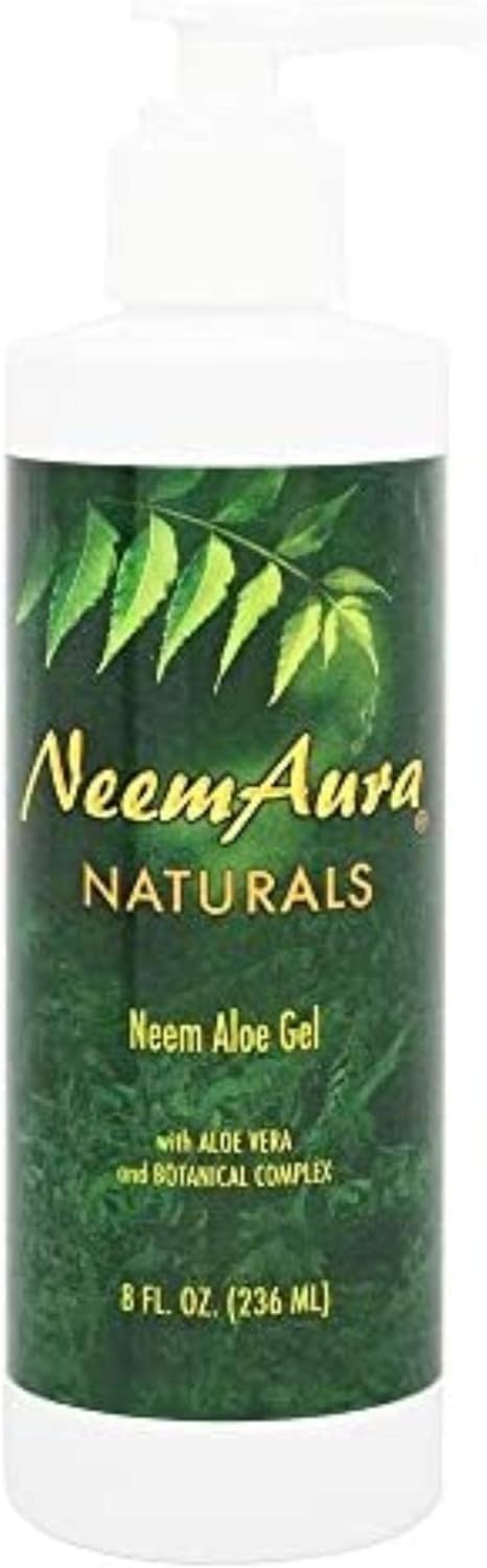 NEEMAURA Aloe Gel, 8 Fluid Ounce