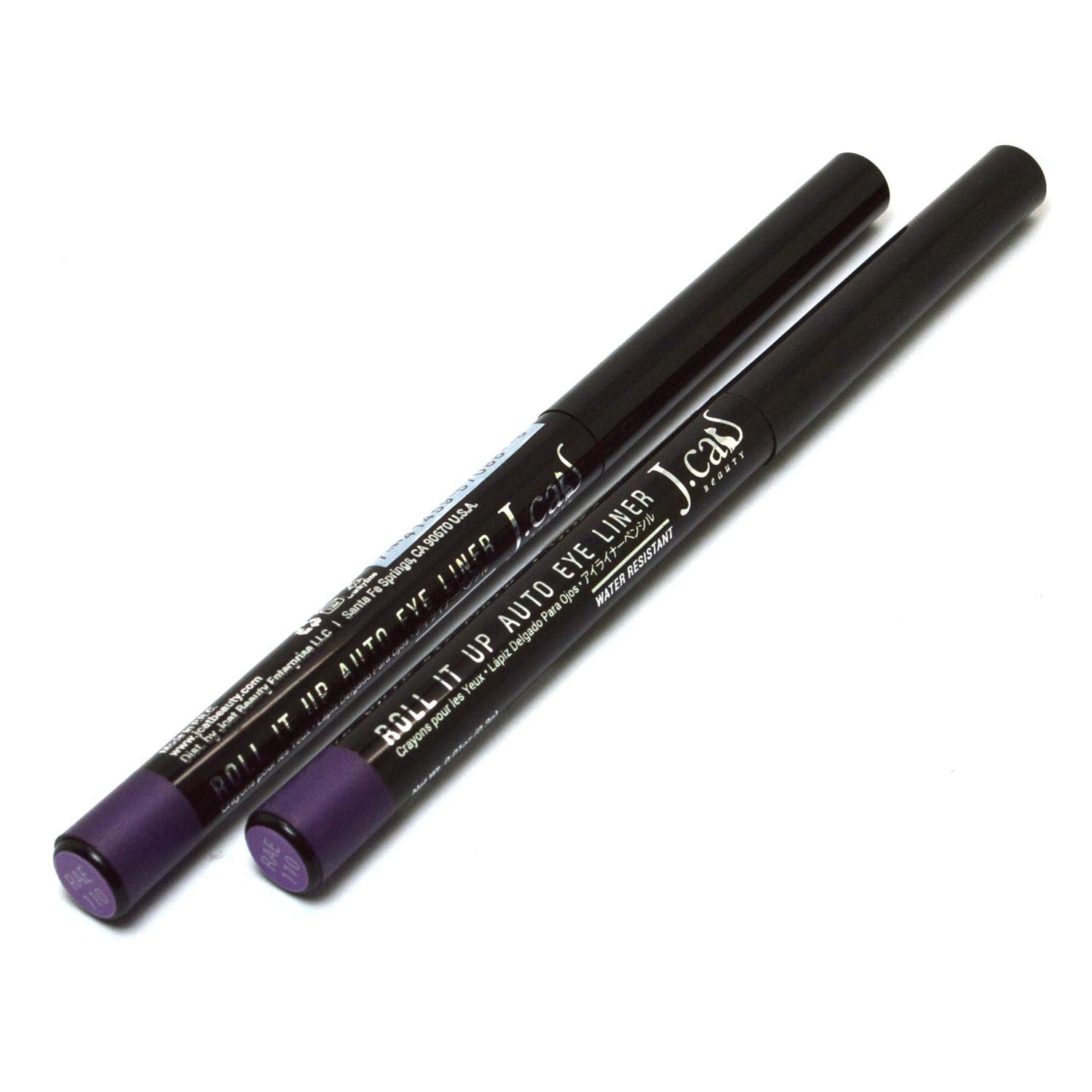 Jcat Beauty 2pcs x RAE110 Lavender Roll it Up Eye Liner Eyeliner Pencil + Free Zipbag