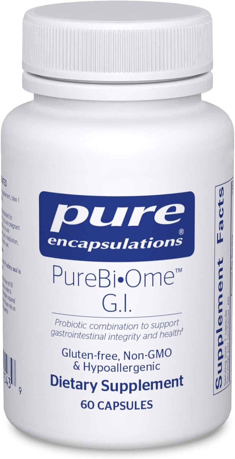 Pure Encapsulations Purebiome G.I. | Hypoallergenic Multi Strain Prob7.2 Ounces