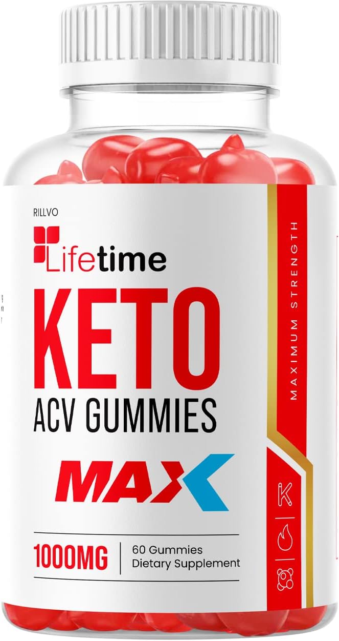 Lifetime Max Keto Gummies - Advanced Formula Life Time Keto ACV Gummies (60 Gummies)