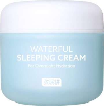 Jaminkyung Waterful Sleeping Cream 2  ? 60 Snail Mucin Cream Long lasting Soothing Hydrating Anti-aging Face Moisturizer Lightweight Daily Korean Skincare