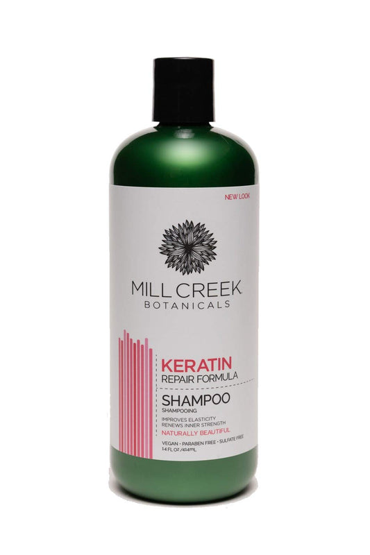 Mill Creek Botanicals Keratin Shampoo - 14 Ounces - 2 pk