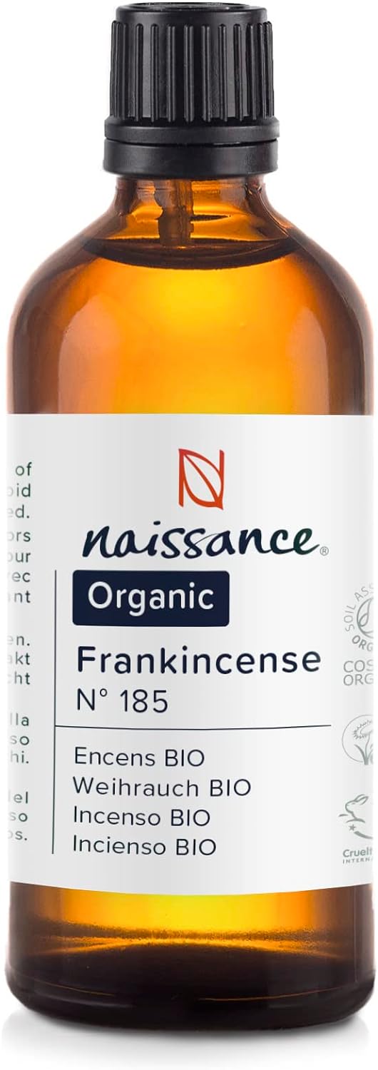 Naissance Organic Frankincense (Boswellia Neglecta) Essential Oil (No.80 Grams