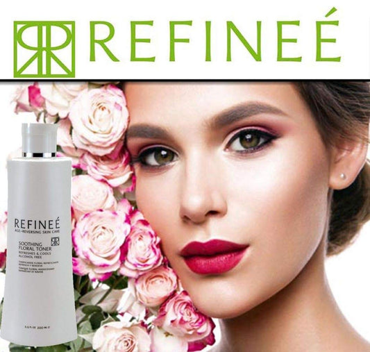 Refinee Soothing Alcohol-Free oral Face Toner with Hydrating and Firming Rose Water 6