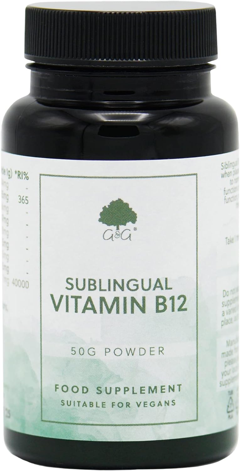 Sublingual Vitamin B12 | Powder B12 Supplement | Highly Absorbable | 570 Grams