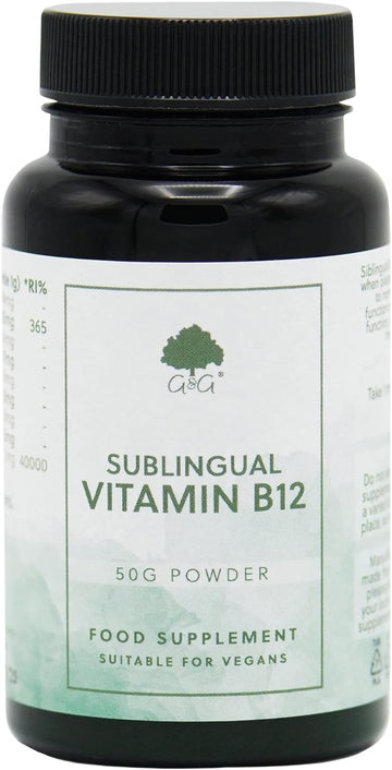 Sublingual Vitamin B12 | Powder B12 Supplement | Highly Absorbable | 570 Grams
