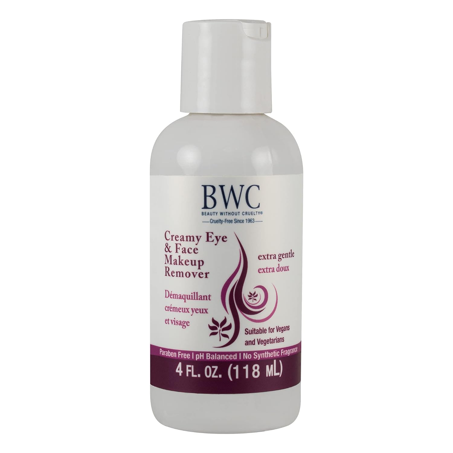 Beauty Without Cruelty Creamy Eye Make-up Remover, 4 .