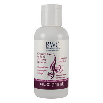 Beauty Without Cruelty Creamy Eye Make-up Remover, 4 .