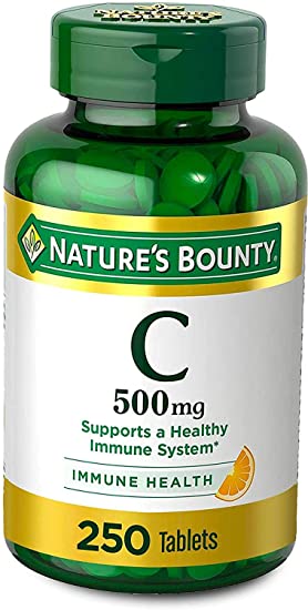 Vitamin C for Immune Support, 500mg, 250 Tablets