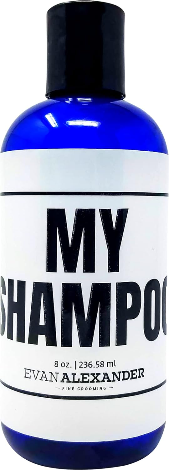 Evan Alexander Grooming MY Shampoo - Supports Hair Growth and Nourishes the Scalp with Peppermint Oil, Tea Tree Oil, Organic Aloe Vera - Vegan - 8  - Great Scent