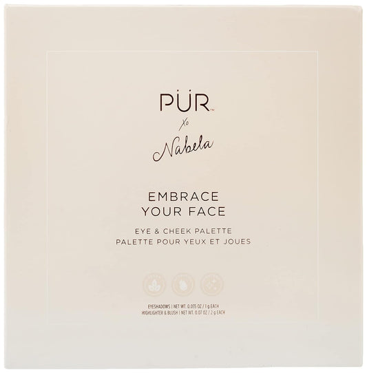 PÜR MINERALS xo Nabela Embrace Your Face Eye & Cheek Palette, 1 Pack