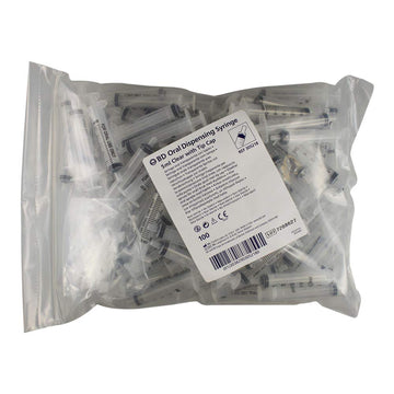 BD ORAL SYRINGE CLEAR 100/BX 5ML BECTON DICKINSON