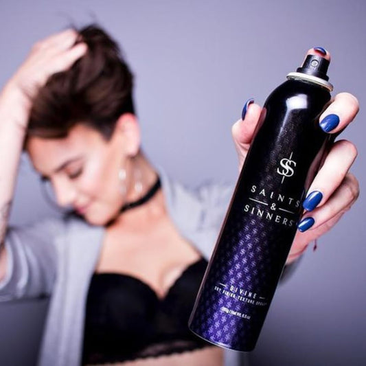 Saints & Sinners Divine Dry Finish Texture Spray for Maximum Volume, Long-Lasting Texture, and Body That's Never Sticky
