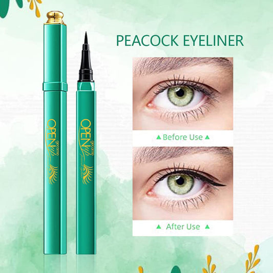 GECOMO Waterproof Eyeliner Pen Super Slim Precise All Day Black Professional Makeup Liquid Eye Liner Pencil for Women