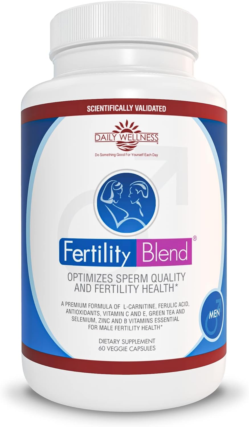 Fertility Blend Daily Wellness for Men - Male Fertility Supplement, Vi