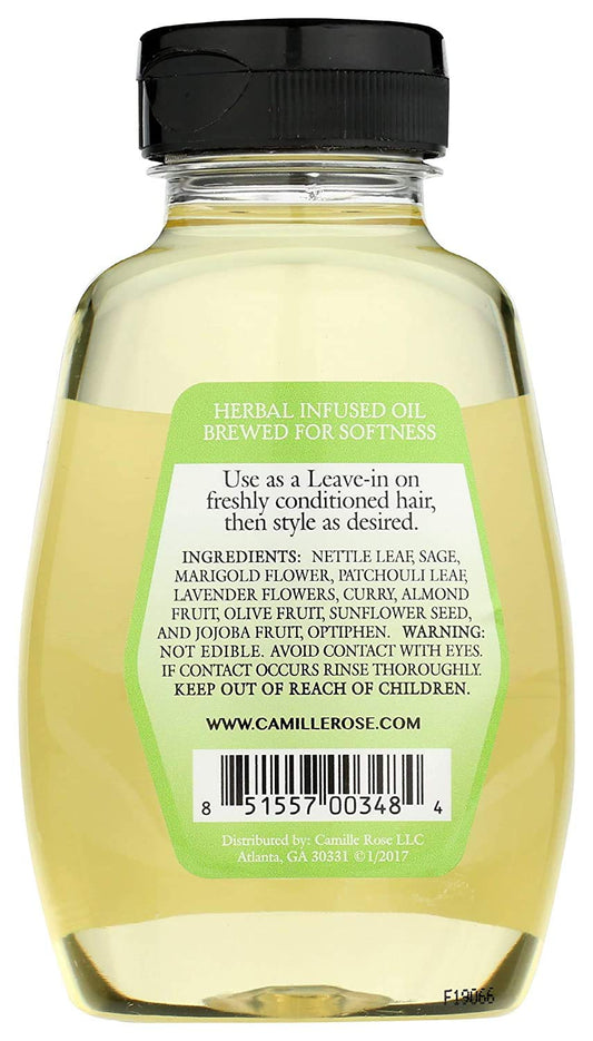Camille Rose Herbal Tea Seal and Soften "The Leave-In Collection" | Lightweight, Hair Growth Leave-In Conditioner, 9