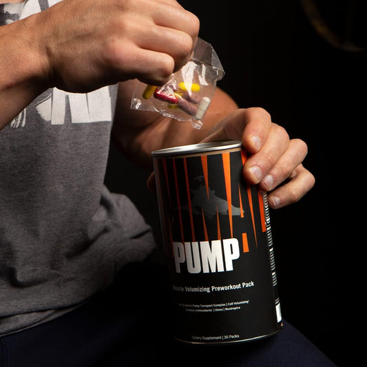 Animal Pump – Preworkout - Vein Popping Pumps – Energy and Focus – Creatine – Nitric Oxide – Easy to Remove Stimulant Pi