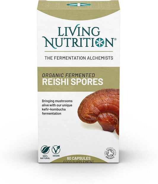 Living Nutrition Organic Fermented Reishi Spores

