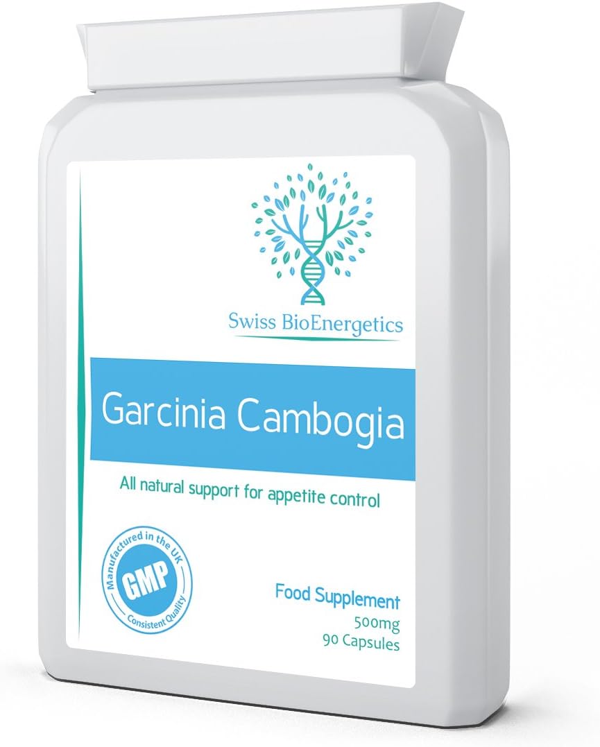 Garcinia Cambogia 500mg 90 Capsules - with Added Chromium as Picolinat78 Grams
