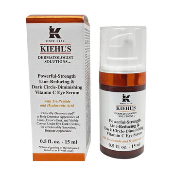 Kiehl's Powerful-Strength Dark Circle Reducing Vitamin C Eye Serum, 0.5 , 42 grams