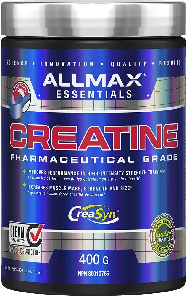 ALLMAX Essentials CREATINE - 400 g Powder - Improves Performance & Tra