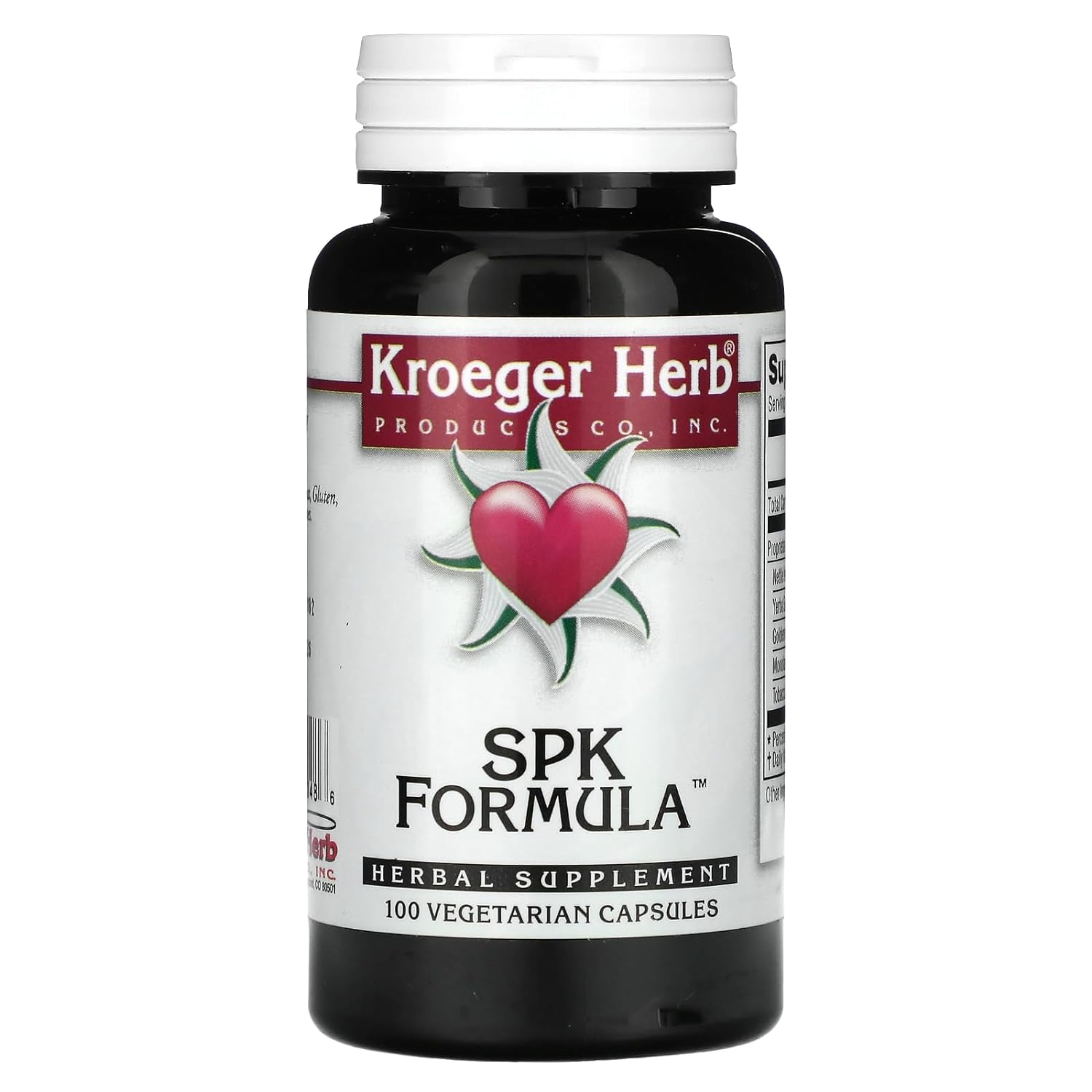 KROEGER HERB PRODUCTS SPK Formula