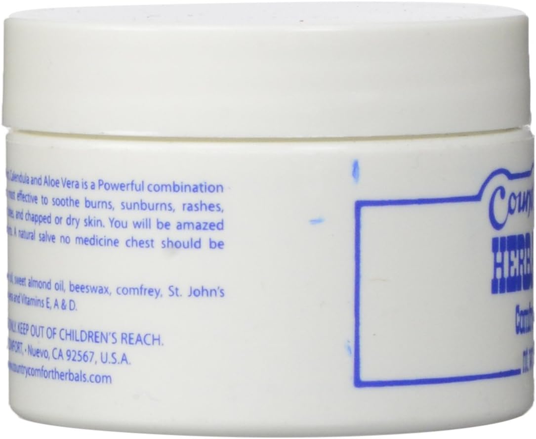 Country Comfort Herbal Savvy Comfrey, Aloe Vera, 1 Ounce