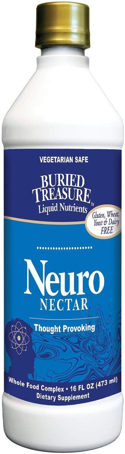 Buried Treasure Neuro Nectar Memory and Mental Focus Supplement 16 oz