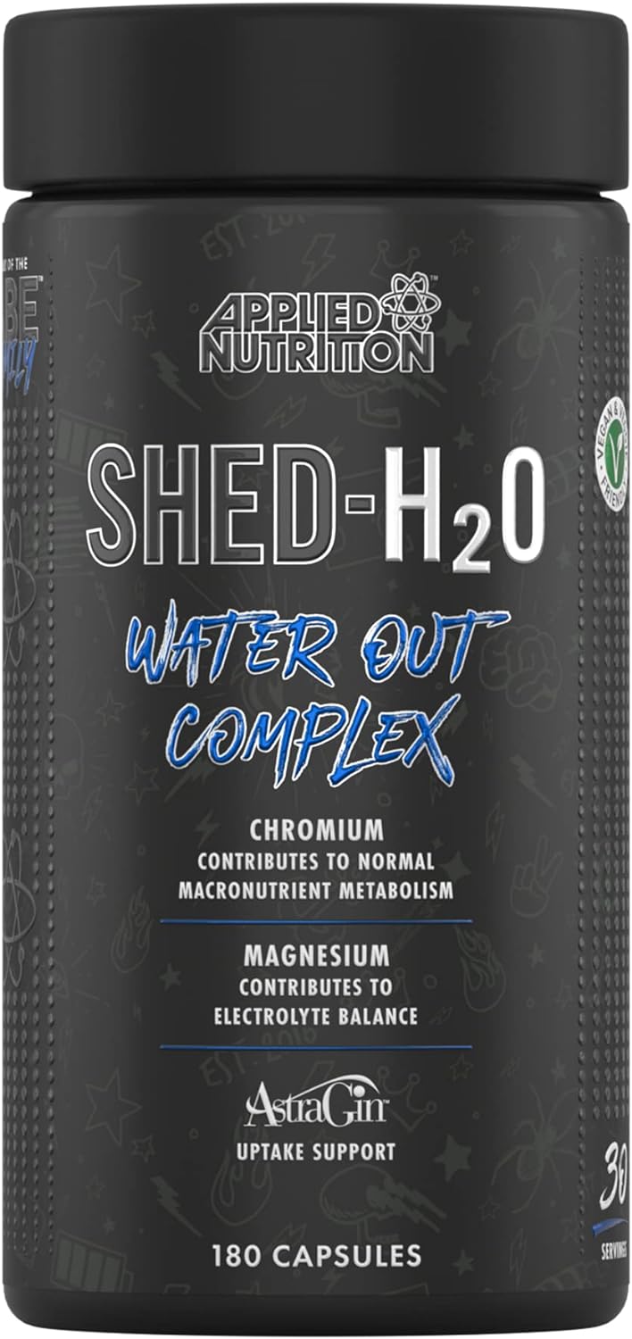 Applied Nutrition Shed H20 Water Out - Abe All Black Everything Water 0.2 Grams
