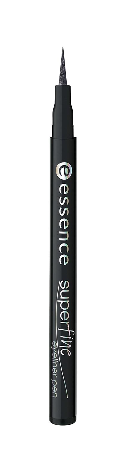 superfine eyeliner pen black / 01|black / vegan, paraben-free, cruelty-free, fragrance-free, alcohol-free
