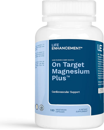 Life Enhancement On Target Magnesium (Glycinate) Plus | 266 mg with Vi