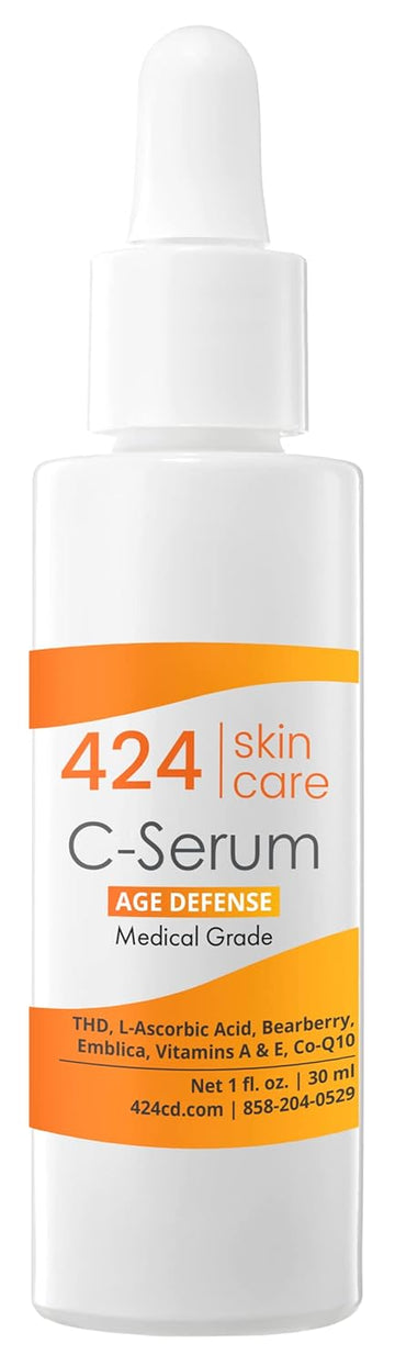 424 Skin Care C-Serum - Dermatologist Tested & Recommended - Clinically Proven Formula- 1