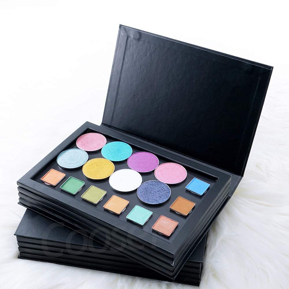 Coosei 4-Layer Book Shaped Magnetic Eyeshadow Palette Large 