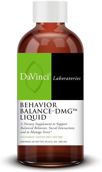 Davinci Labs - Behavior Balance - Dmg Liquid - A Dietary Supplement To