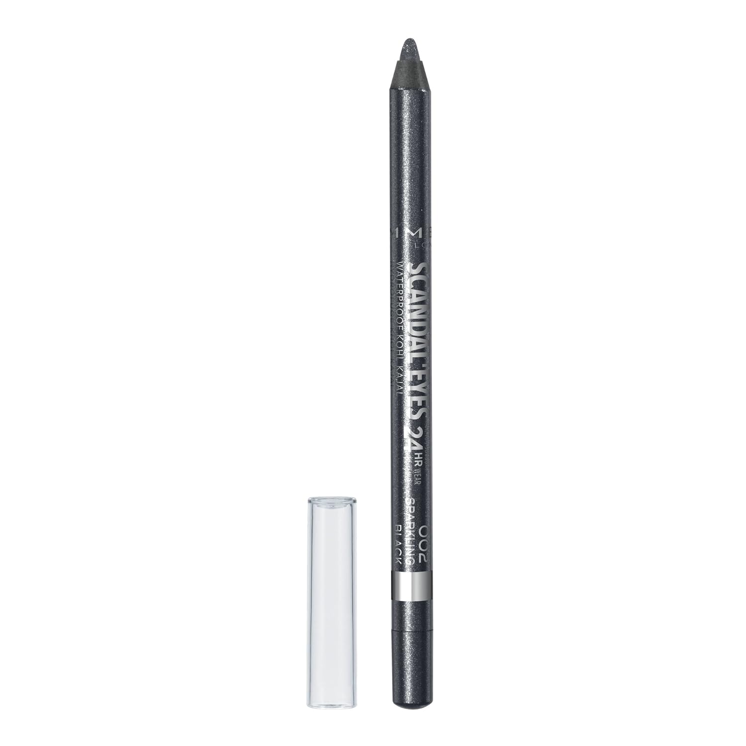 Rimmel Scandaleyes Waterproof Kohl Kajal Liner, Sparkling Black, 0.04 uid