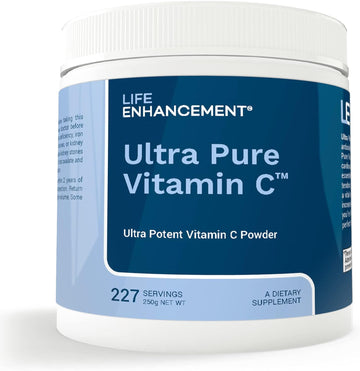 Life Enhancement Ultra Pure Vitamin C Powder - 1,100 mg Ascorbic Acid