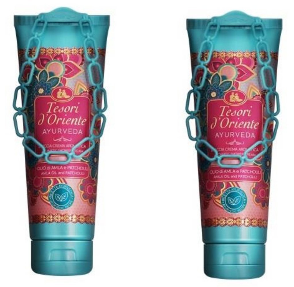 Tesori d'Oriente: "Ayurveda Aromatic Shower Cream - 250 Ml (8.45us  ), pack of 2