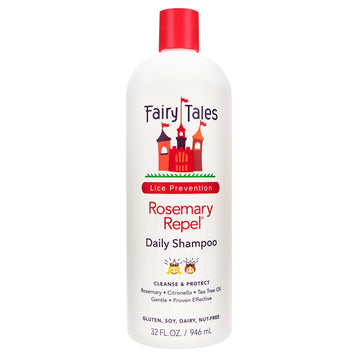 Fairy Tales Rosemary Repel Lice Shampoo- Daily Kids Shampoo for Lice Prevention, 32   (Pack of 1)